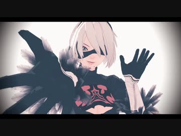 【2B】SCREAM【MMDNieR】