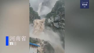 中国各地で洪水災害