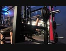 【ニコラップ】ベンチプレス92.5上がらずの動画。
