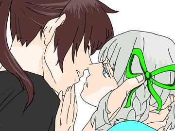 【幕末志士】幕オン2のキャラでキス唾【手描き】