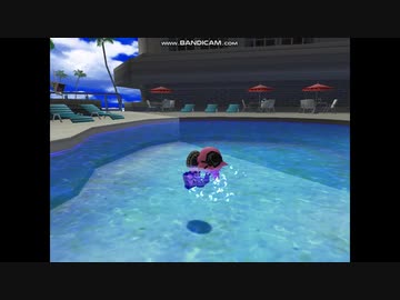 PC版ソニックアドベンチャーDX（mod使用）ゴスロリエミー 溺死リョナ