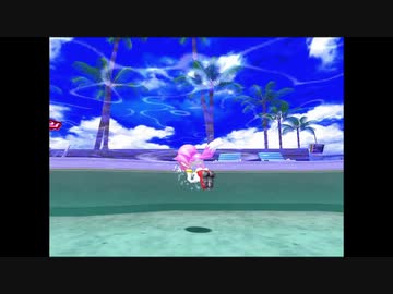 PC版ソニックアドベンチャーDX（mod使用）キツネエミー 溺死リョナ