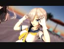 【MikuMikuDance】セーラー服も良いね『ヴァンパイア』～浜風・天津風～