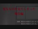 【ゆっくり怪談】変なものを見てしまった【報告編】