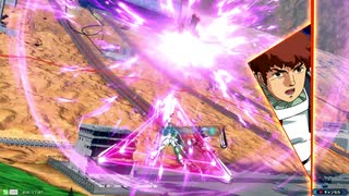 固定動画　クロスブースト　νガンダム視点2