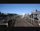 日暮里駅駅上空