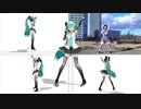 【MMD】ミクに「ポジティブ・パレード」を1番まで踊ってもらいました【途中経過】
