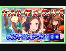 【ウマ娘】キャンサー杯、オープンリーグ、ラウンド2、グループA、1日目【サクラバクシンオー・サイレンススズカ・マルゼンスキー】