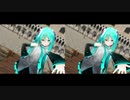 【MMD】xyzの魔法 (立体視 平行法)