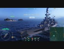 テスト動画　【WoWs】Tire6米重巡ペンサコラ【クラシックBGM】