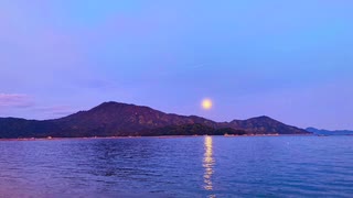 宮島神の島　夏の月　尺八バージョン