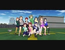 [アイマスMMD] 自作アイマスモデルで「One・Two・Three」 (アイマス × モーニング娘。)