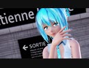 【Ray-mmd】ポニテミクさんがホームステージで少女溶解