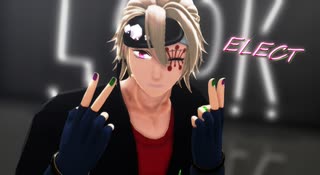 【鬼滅のMMD】ELECT【宇髄天元】【1080p】※非公式お着換え