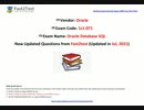 [Jul, 2021] Fast2test 1z1-071 PDF Dumps and 1z1-071 Exam Questions(21-36)