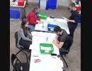 That guy is filling out ballots (Censored on Facebook)