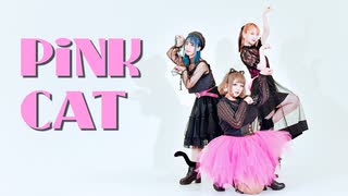 【999・つきこ・ひとみ】PiNK CAT【踊ってみた第３弾】