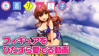 【まちカドまぞく】水着シャミ子のフィギュアをひたすら愛でる動画