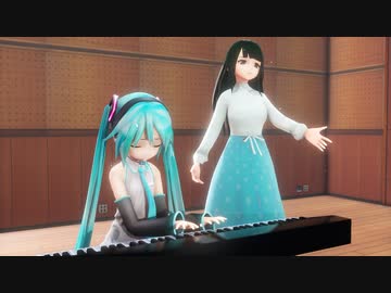 【AIめろう】バンドリ！カバー曲「Returns」ピアノver.【MMD】