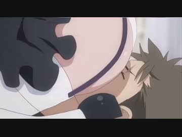 【れでぃ×ばと!】顔面騎乗する早苗 ループ