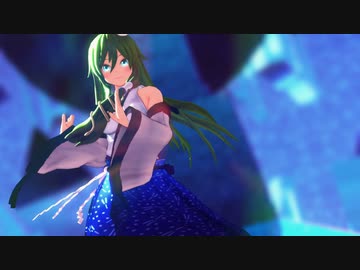 【東方MMD】早苗さんがLUVORATORRRRRY!を踊ってくれました