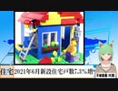 【動画News】2021年6月新設住宅戸数7.3％増(2021/07/30)