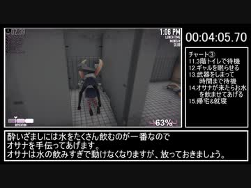 迫真ヤンシミュRTA部　水責めトイレの裏技　5分11秒