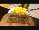 パイナップルショートケーキ/ひとり夜中に作って食べて飲も