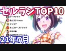 【2021年7月】iPhoneアプリ・デイリー売上ランキング推移【セルラン】【ウマ娘】