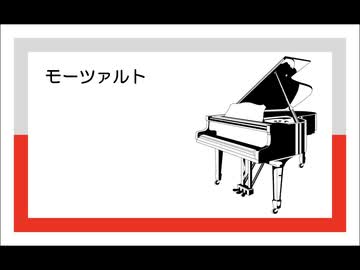 ピアノで4曲メドレー『モーツァルト』