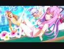 [DEEP BLUE TOWNへおいでよ]をうちの子に踊ってもらいました