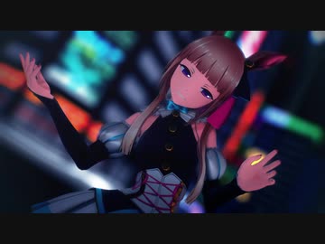 MMD】暗鳴ニュイさんに少女溶解を踊ってもらいました【碧華式暗