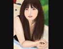 橋本環奈を描いてみたよ