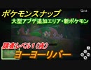 ポケモンスナップ　大型アプデ追加エリア・新ポケモン　ヨーヨーリバー　調査レベル１（夜）【New ポケモンスナップ】