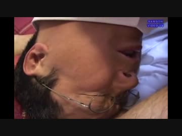 アナルをいじられ悶絶する島田部長