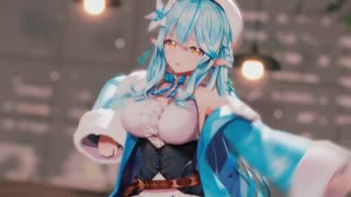 【雪花ラミィ】好き！雪！本気マジック【MMD】