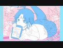 【手描き】水死ｲ本にもと”らないて”【トレス】