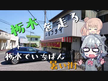 【CeVIO車載】栃木を走る#14　栃木でいちばん暑い街　【#毎月6日は六花の日】