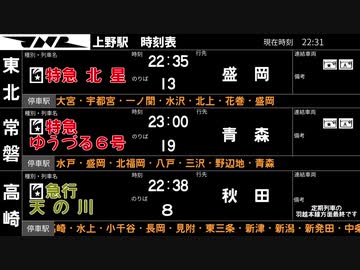 東北・北陸方面】1976（昭和51）年夏の国鉄上野駅時刻表【時刻表