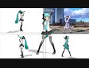 【MMD】ミクに「ポジティブ・パレード」を半分（2700F/5400F）まで踊ってもらいました【途中経過】