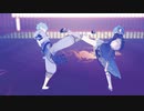 【原神MMD】格闘演武する親友コンビ【行秋と重雲】