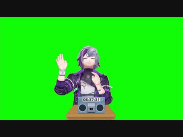 【#にじさんじラジオ体操部】不破湊ラジオ体操１日目 GB素材