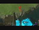 依頼を受けて、イカダに埋まるように氷柱を出してフッ飛ばしてみた