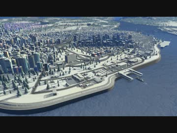 【Cities:Skylines】銀世界に帝都をつくる　Part16【ゆっくり実況】