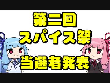 第二回スパイス祭賞品当選者発表！