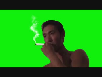 喫煙するAKYS GB