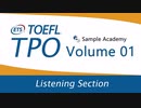 TOEFLのリスニング練習 第01巻 対談1