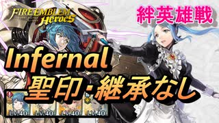 【FEH】絆英雄戦 フェリシア＆フローラ インファナル 配布のみ 聖印・継承なし