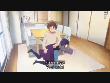 【中二病でも恋がしたい】勇太にお尻を叩かれる六花 ループ