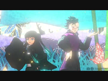 【鬼滅のMMD】Rumor【時透無一郎・不死川玄弥】